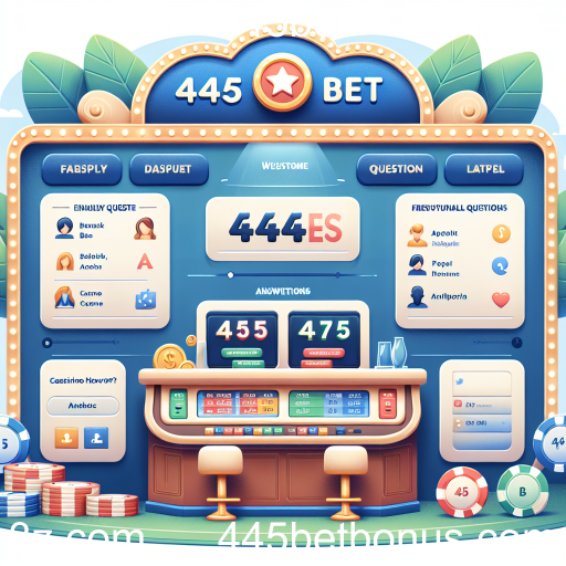 Explorando a Seção de Ajuda e FAQ do 445bet